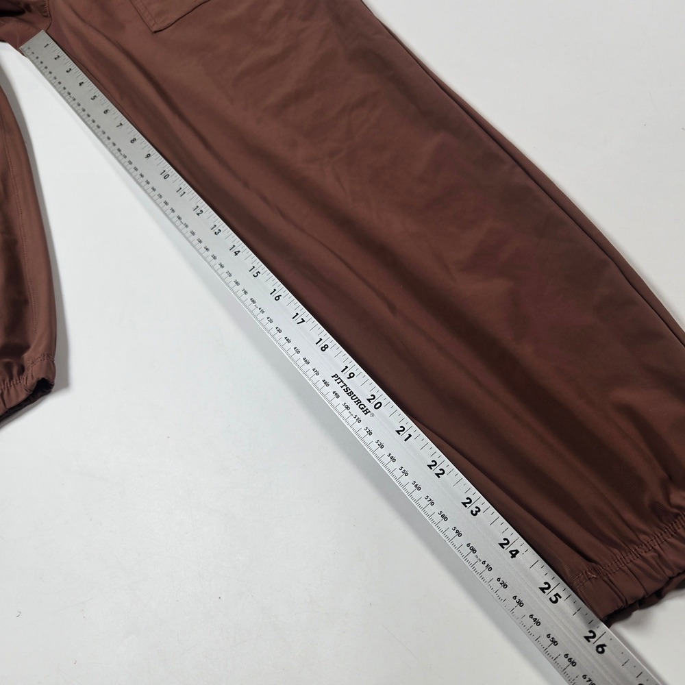 Vuori Miles Joggers Womens Small Brown VW481 Elastic Waist Hiking Active Pants - Picture 9 of 9